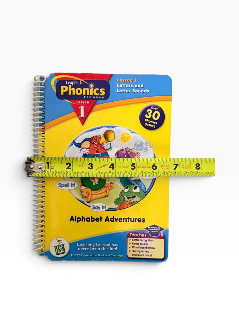 LeapPad Phonics Program Lesson 1: Alphabet Adventures Book & Cartridge Set